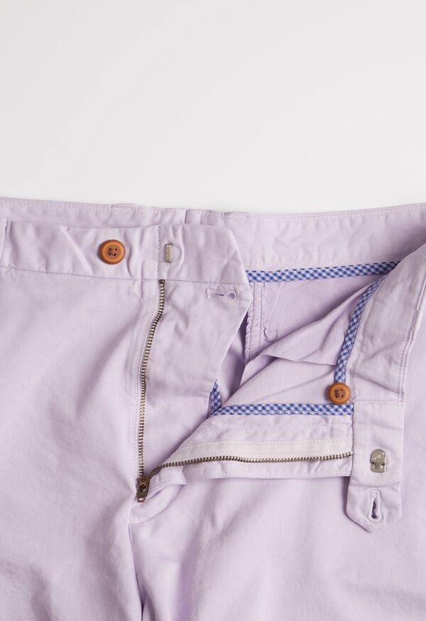 Lavender Paul Stuart Twill Cotton Walk Short | UK_PAUL35057