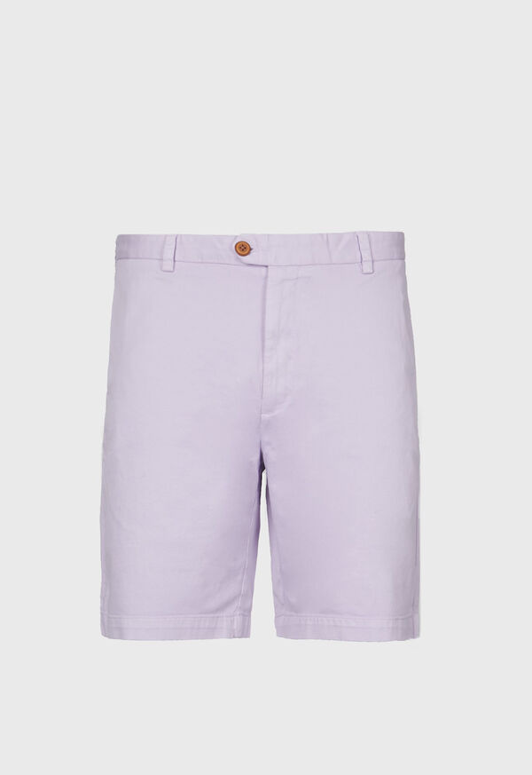 Lavender Paul Stuart Twill Cotton Walk Short | UK_PAUL35057