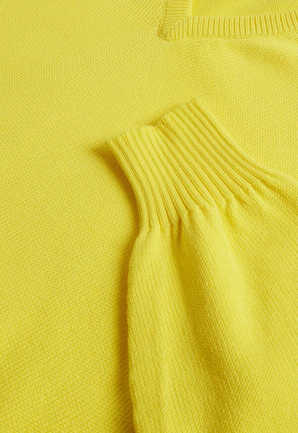 Lemon Paul Stuart Cotton V-Neck | UK_PAUL59090