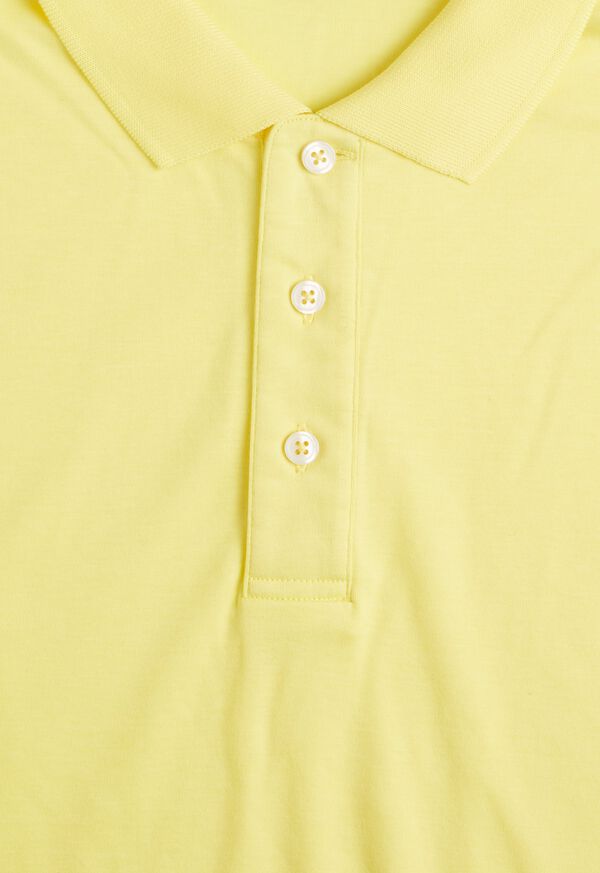 Lemon Paul Stuart Interlock Polo | UK_PAUL86481