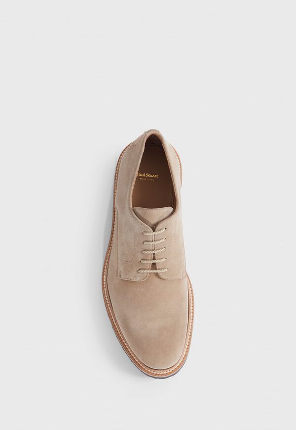 Light Beige Paul Stuart Hunter Suede Derby | UK_PAUL22603