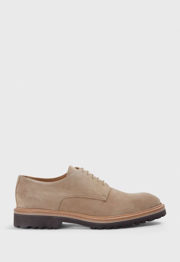 Light Beige Paul Stuart Hunter Suede Derby | UK_PAUL22603