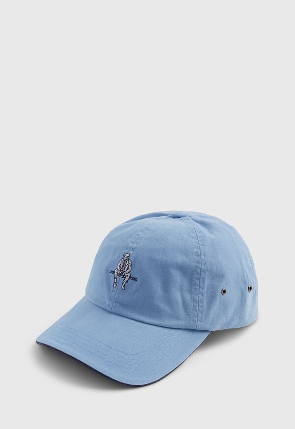 Light Blue Paul Stuart Logo Baseball Cap | UK_PAUL42625