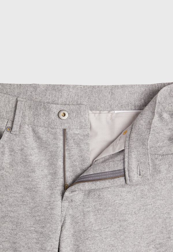 Light Grey Paul Stuart Five Pocket Carded Jersey | UK_PAUL11057