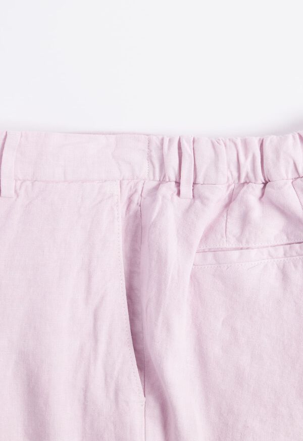 Light Pink Paul Stuart Linen Drawstring | UK_PAUL50671