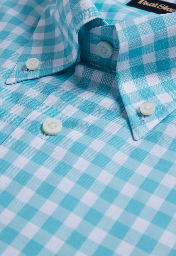 Mint Paul Stuart Cotton Gingham | UK_PAUL96982