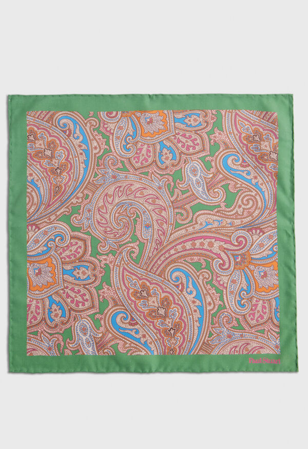 Mint Paul Stuart Habotai Silk Summer Paisley | UK_PAUL63372