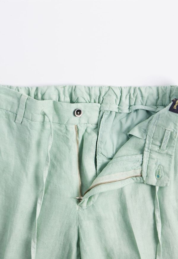 Mint Paul Stuart Linen Drawstring | UK_PAUL63961