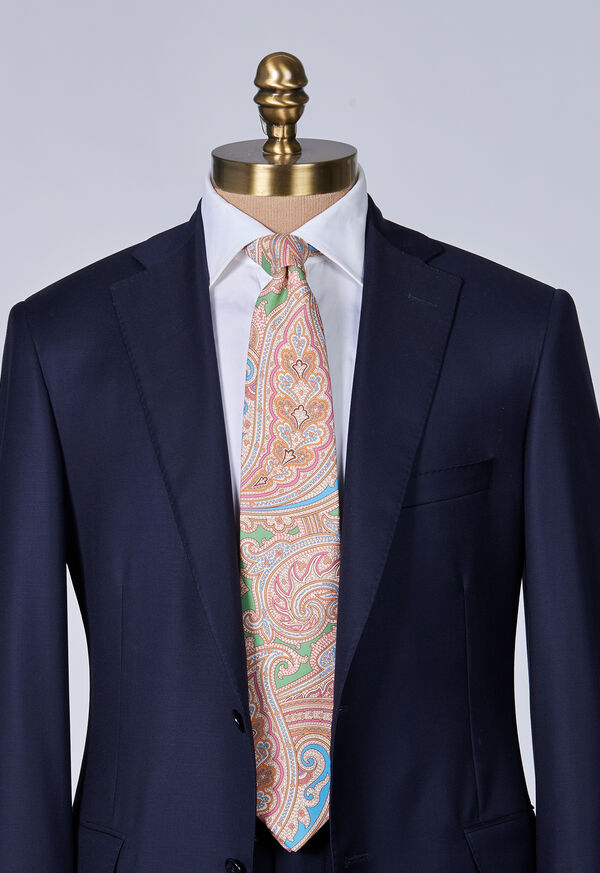 Mint Paul Stuart Silk Paisley | UK_PAUL94454