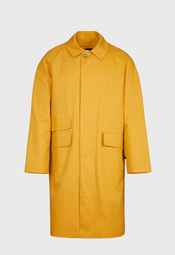 Mustard Paul Stuart Removable Lining Rain | UK_PAUL94686