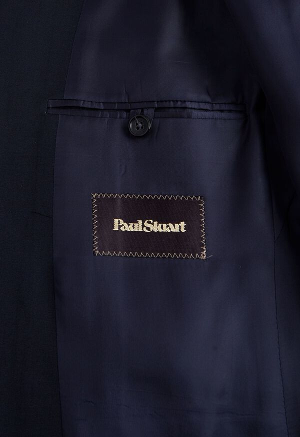 Navy Paul Stuart All Year Wool Paul Suit | UK_PAUL41577