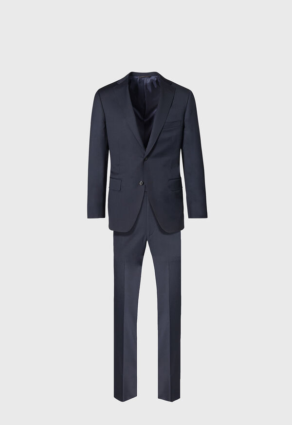 Navy Paul Stuart All Year Wool Paul Suit | UK_PAUL41577