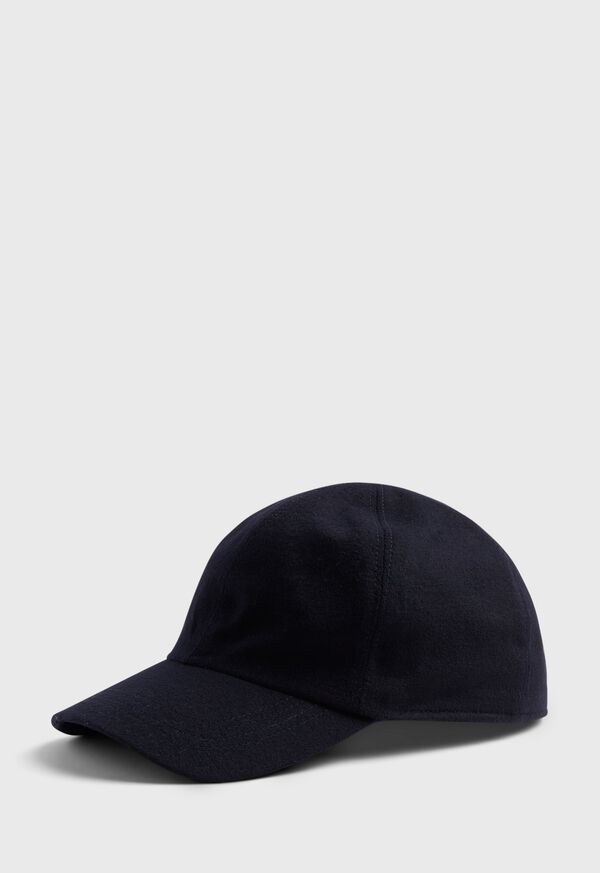 Navy Paul Stuart Baseball Cap with Ear Flaps | UK_PAUL15477