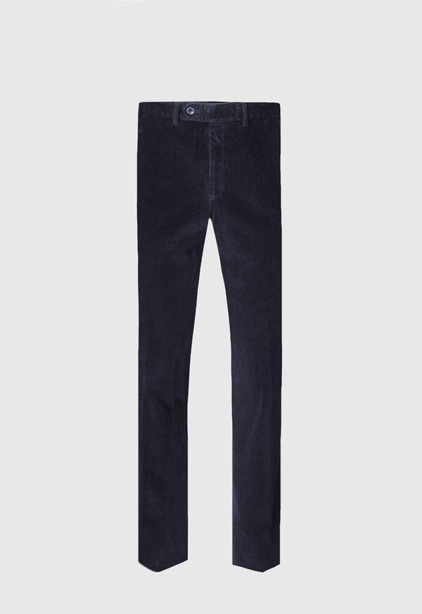 Navy Paul Stuart Cotton Corduroy Newton | UK_PAUL49531