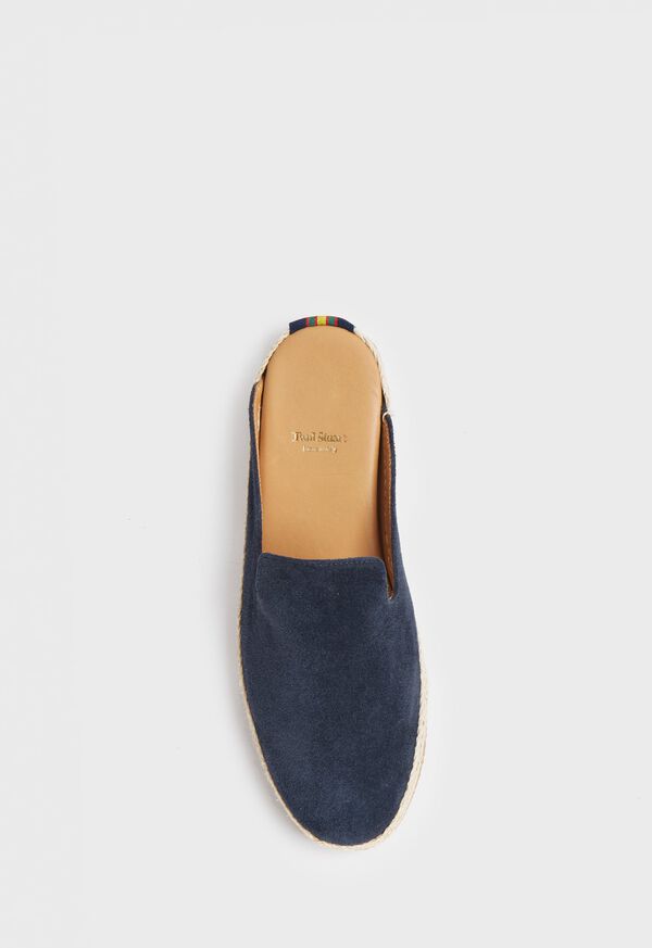 Navy Paul Stuart Miami Suede Espadrille | UK_PAUL10822