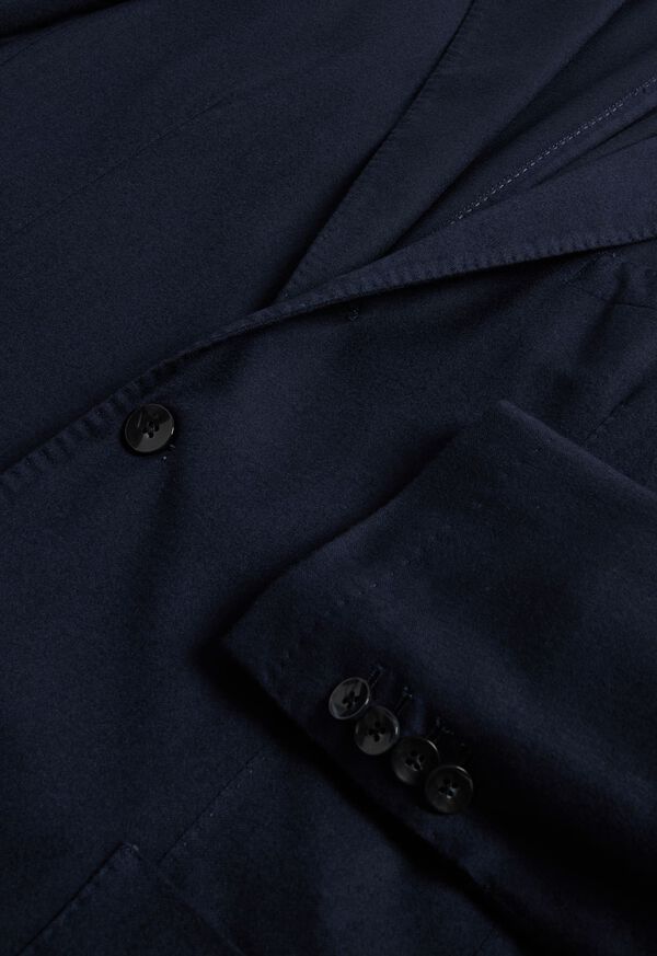 Navy Paul Stuart Wool Garment Dyed | UK_PAUL63588