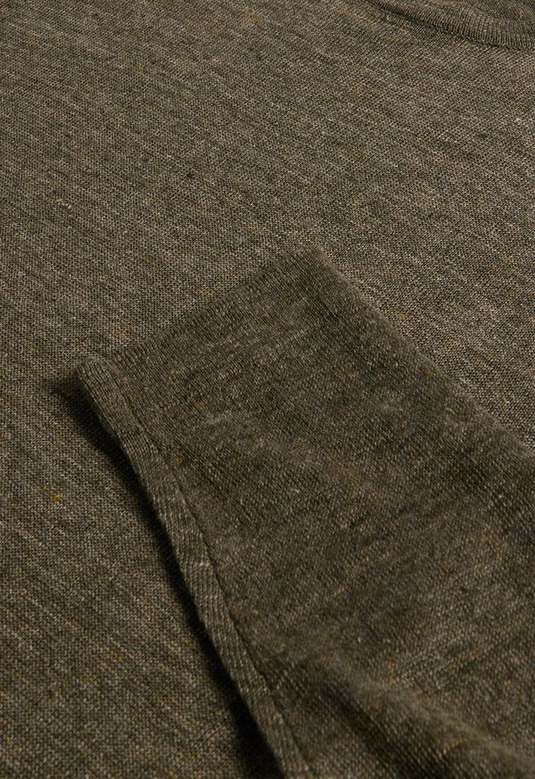 Olive Paul Stuart Linen Crewneck | UK_PAUL64120