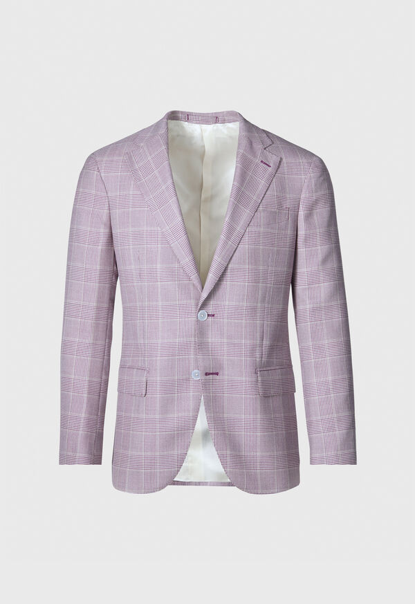 Purple Paul Stuart Cashmere Plaid | UK_PAUL53992