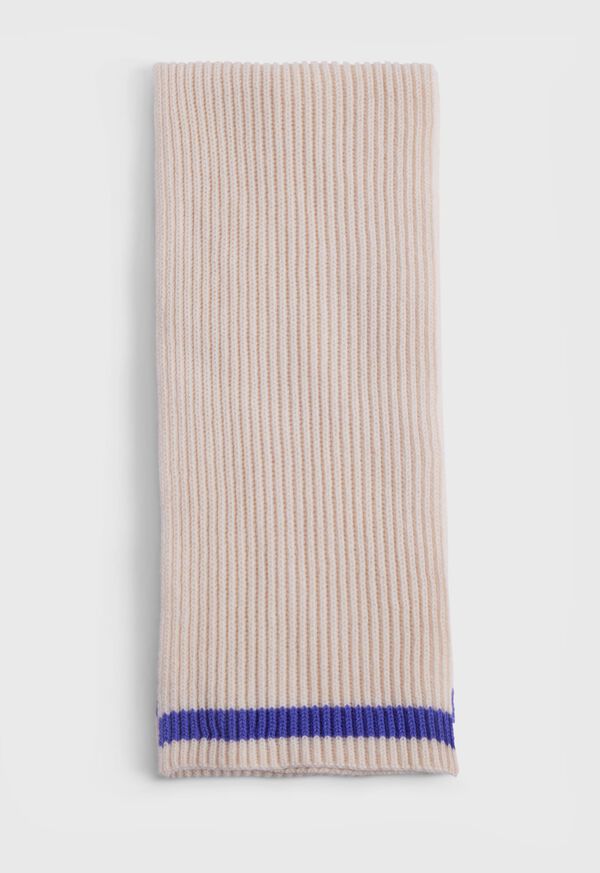 Purple Paul Stuart Cashmere Stripe Scarf | UK_PAUL11067