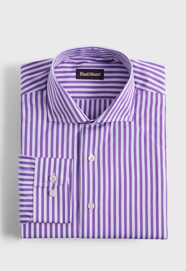 Purple Paul Stuart Cotton Bengal Stripe | UK_PAUL44611