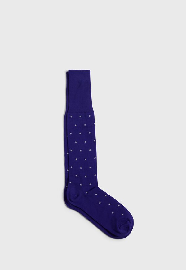 Purple Paul Stuart Cotton Dotted | UK_PAUL13852