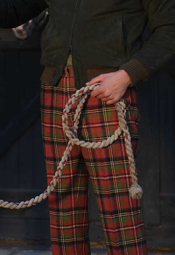 Red Paul Stuart Anthony Wool Plaid | UK_PAUL34934