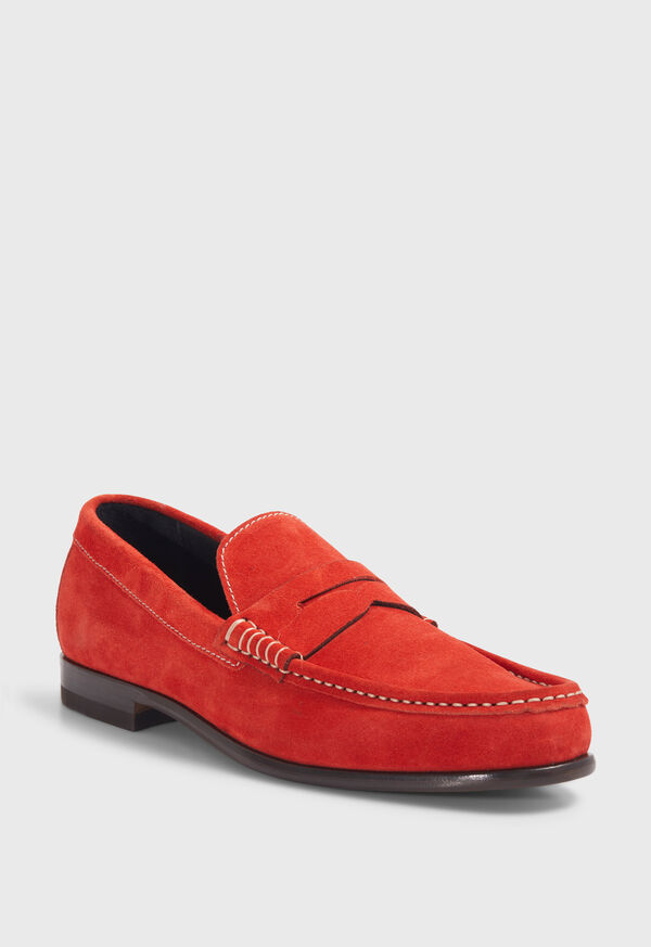 Red Paul Stuart Mason Suede | UK_PAUL12175