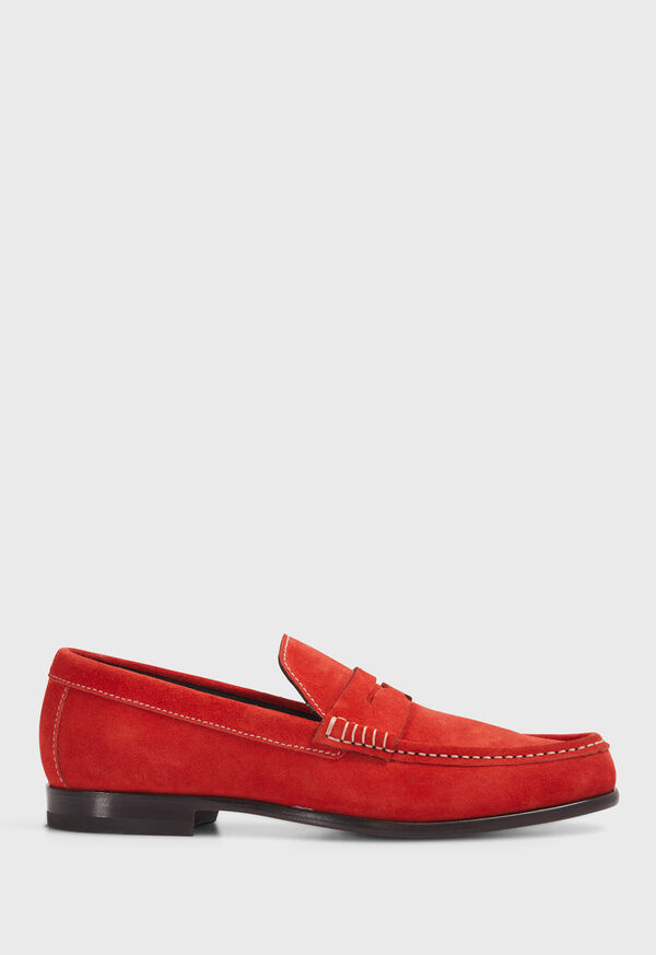 Red Paul Stuart Mason Suede | UK_PAUL12175