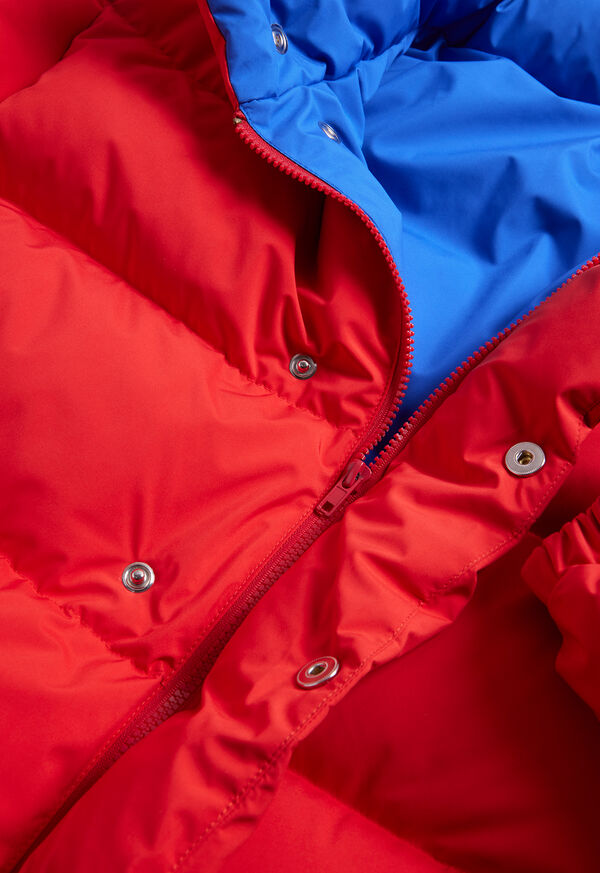 Red Paul Stuart Puffer Jacket | UK_PAUL53737