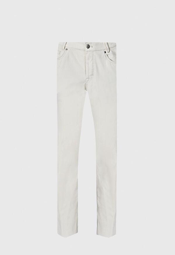 White Paul Stuart Classic Five-Pocket Corduroy | UK_PAUL21895