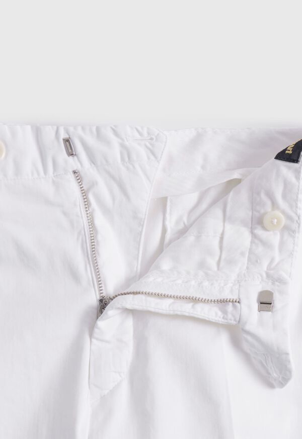 White Paul Stuart Cotton & Silk Garment Dyed | UK_PAUL30587