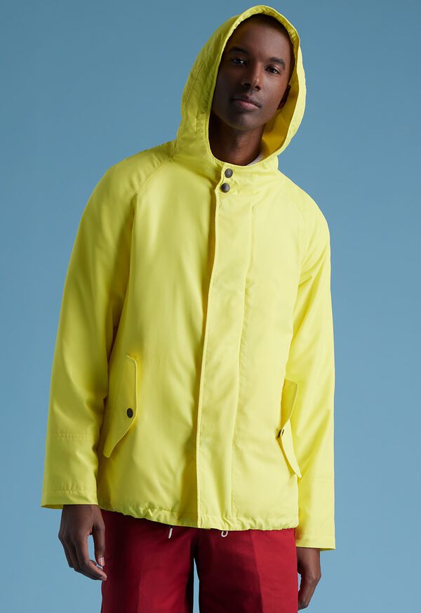 Yellow Paul Stuart Hooded Parka | UK_PAUL27893