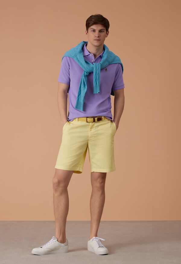 Yellow Paul Stuart Performance Short | UK_PAUL49636