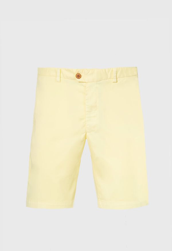 Yellow Paul Stuart Performance Short | UK_PAUL49636