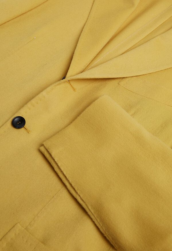 Yellow Paul Stuart Yellow Cashmere Soft | UK_PAUL83675