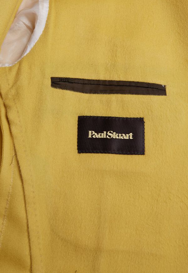 Yellow Paul Stuart Yellow Cashmere Soft | UK_PAUL83675