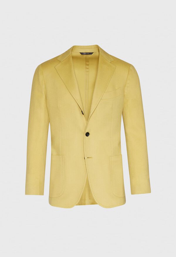 Yellow Paul Stuart Yellow Cashmere Soft | UK_PAUL83675